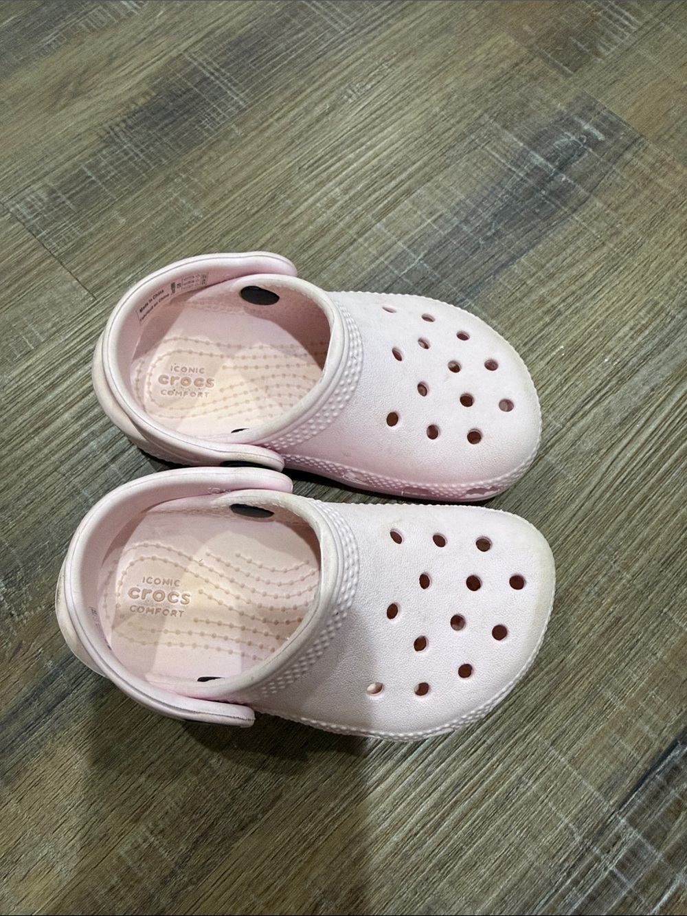CROCS Kids Classic Clog - Pale Pink